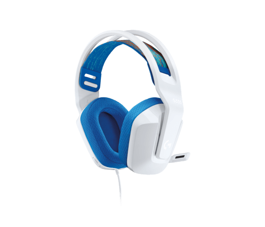 HEADSET GAMING LOGITECH G335 WIRED AUDIO 3.5MM WHITE-BLUE