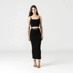 GABBY SKIRT WOMEN BLACK - Monastery | Tienda Oficial Colombia
