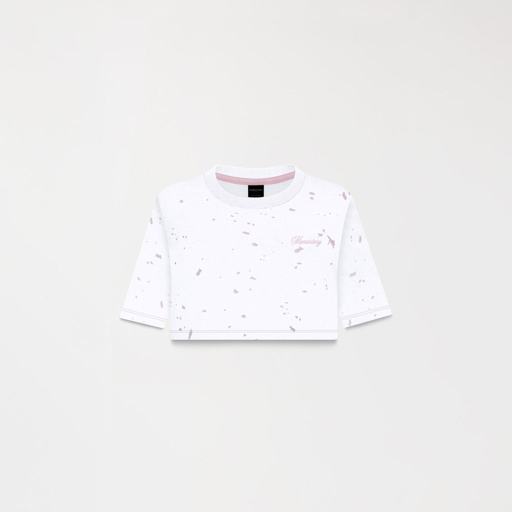 GENGIS CROP TOP WOMEN WHITE - Monastery | Tienda Oficial Colombia