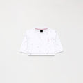 GENGIS CROP TOP WOMEN WHITE - Monastery | Tienda Oficial Colombia