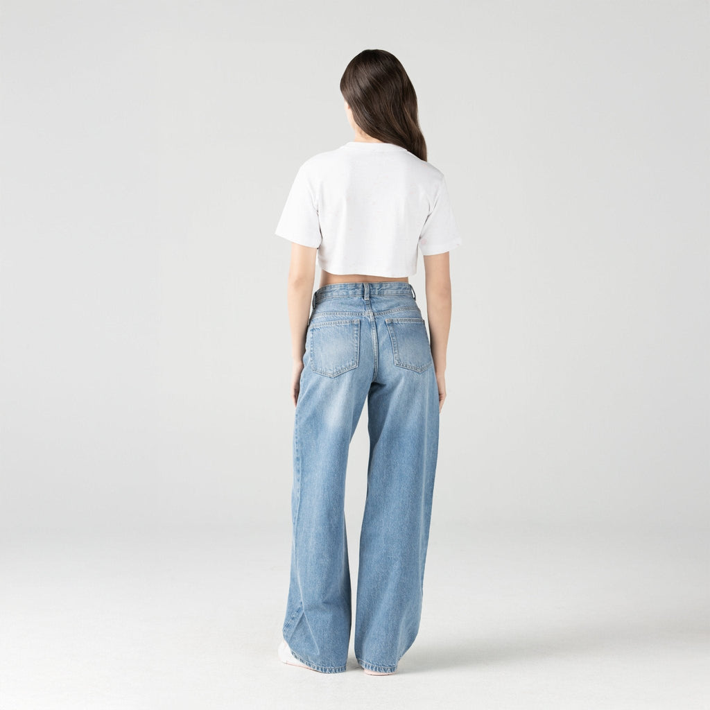 GENGIS CROP TOP WOMEN WHITE - Monastery | Tienda Oficial Colombia