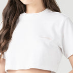 GENGIS CROP TOP WOMEN WHITE - Monastery | Tienda Oficial Colombia