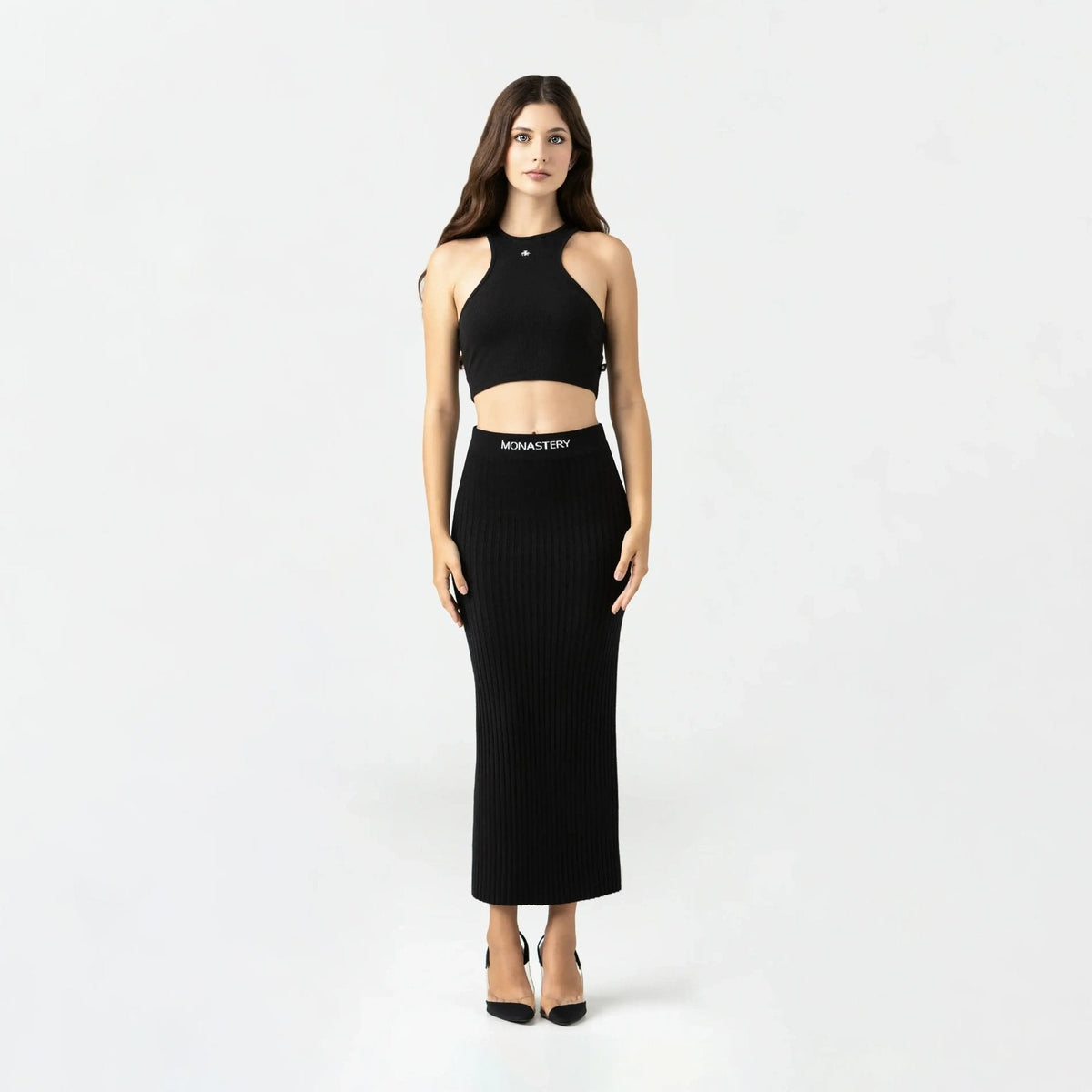 GENNA TANK TOP WOMEN BLACK - Monastery | Tienda Oficial Colombia