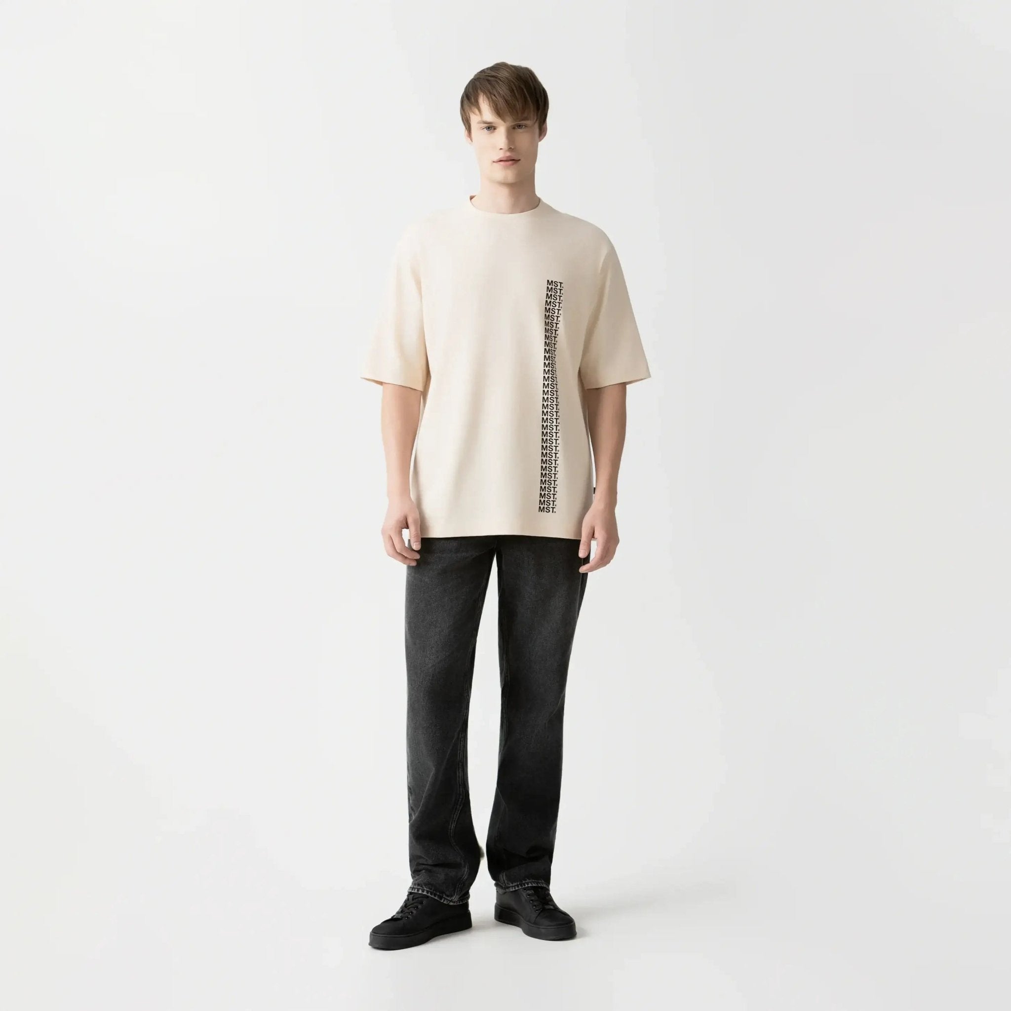 GETTYSBURG T - SHIRT OVERSIZED MEN SAND DOLLAR - Monastery | Tienda Oficial Colombia