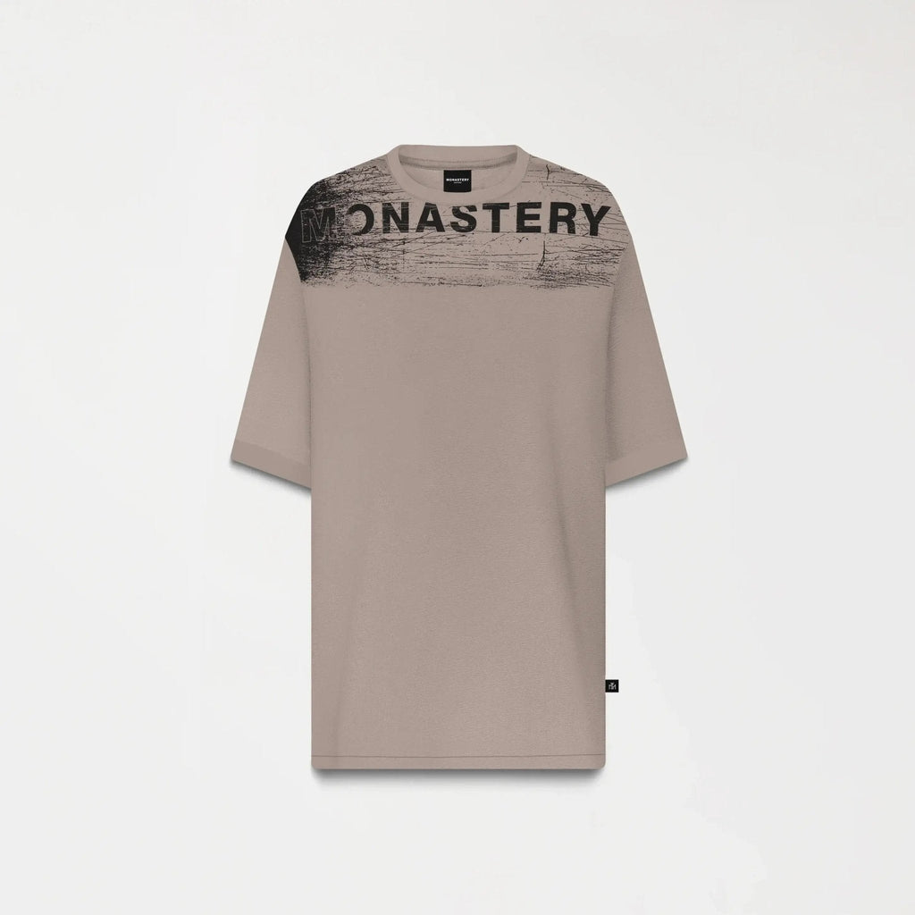 GIBBON T - SHIRT OVERSIZED MEN TAUPE GRAY - Monastery | Tienda Oficial Colombia