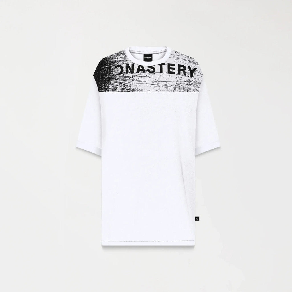 GIBBON T - SHIRT OVERSIZED MEN WHITE - Monastery | Tienda Oficial Colombia