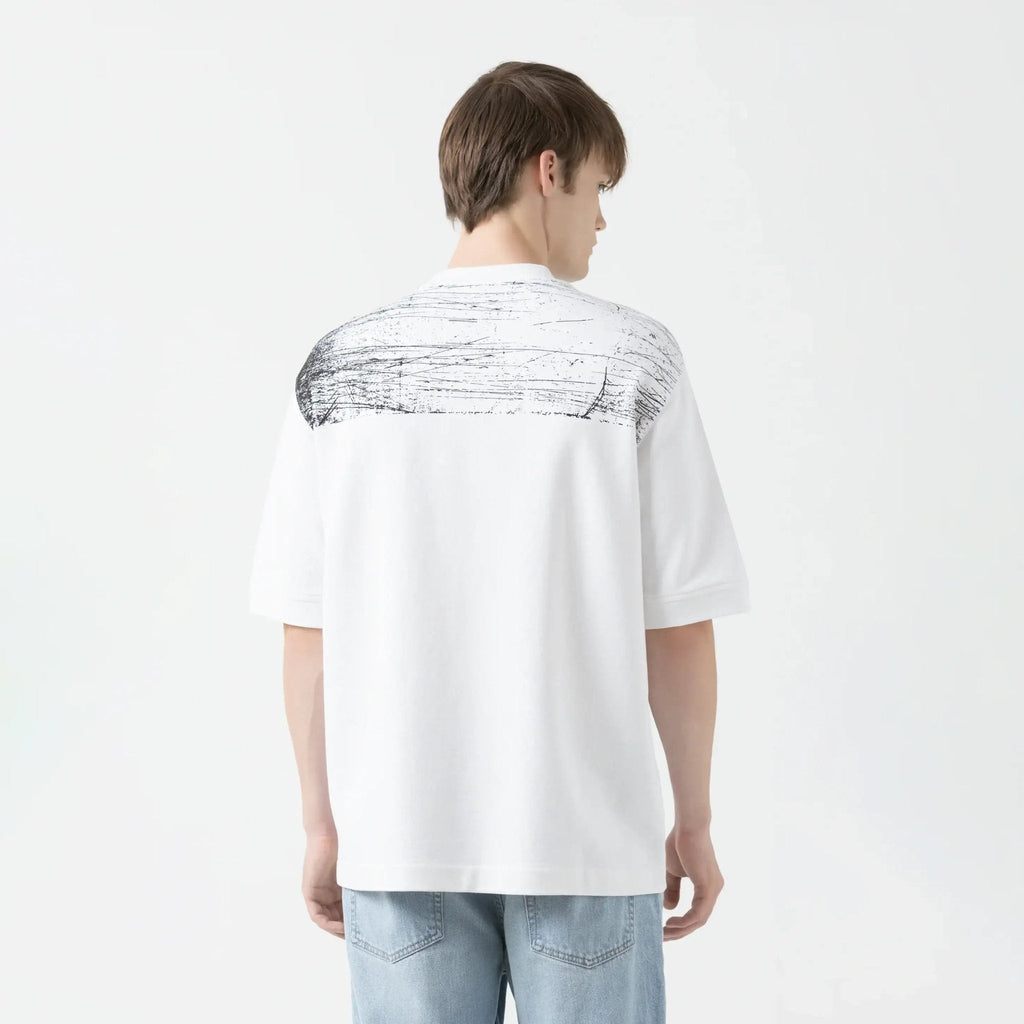 GIBBON T - SHIRT OVERSIZED MEN WHITE - Monastery | Tienda Oficial Colombia