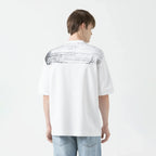 GIBBON T - SHIRT OVERSIZED MEN WHITE - Monastery | Tienda Oficial Colombia