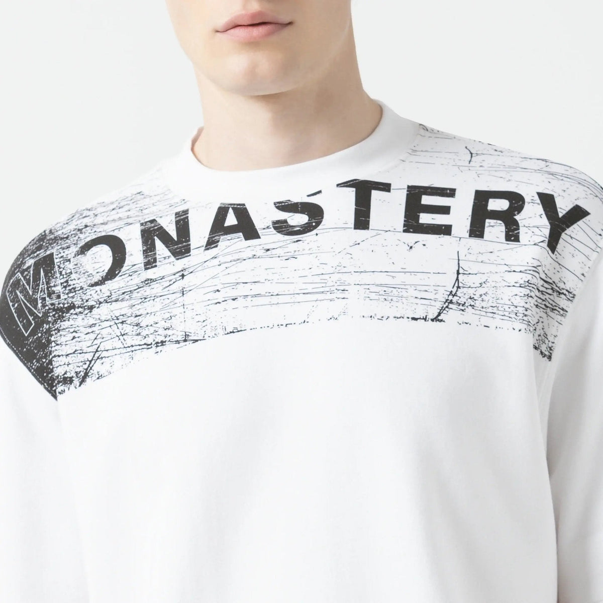 GIBBON T - SHIRT OVERSIZED MEN WHITE - Monastery | Tienda Oficial Colombia