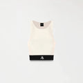 GISELE KNITTED TOP WOMEN WHITECAP GRAY - Monastery | Tienda Oficial Colombia