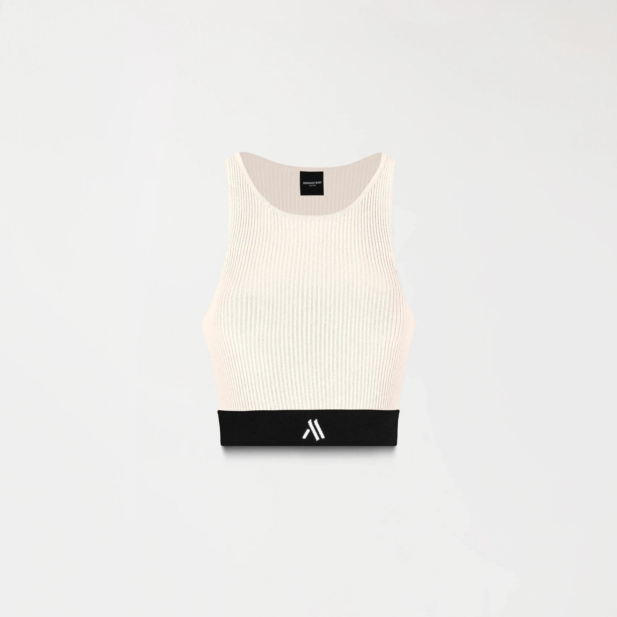 GISELE KNITTED TOP WOMEN WHITECAP GRAY - Monastery | Tienda Oficial Colombia