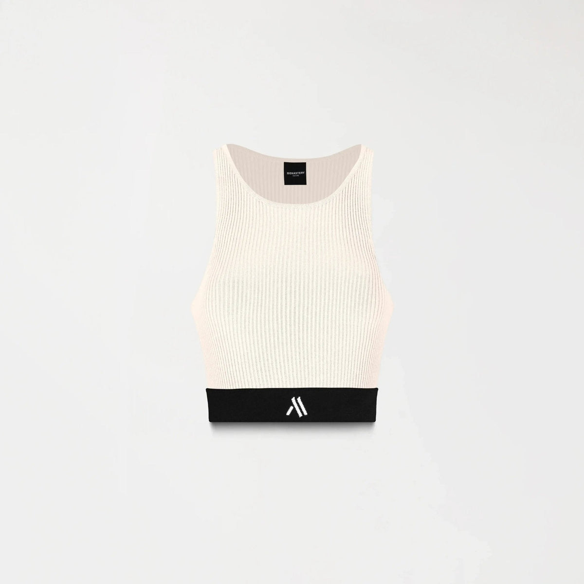 GISELE KNITTED TOP WOMEN WHITECAP GRAY - Monastery | Tienda Oficial Colombia