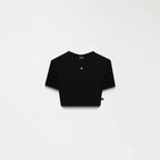 GODIVA CROP TOP WOMEN BLACK - Monastery | Tienda Oficial Colombia