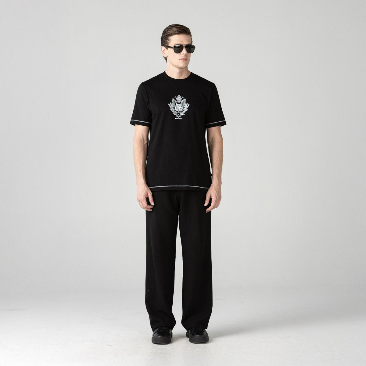 GRAVIT T - SHIRT MEN BLACK - Monastery | Tienda Oficial Colombia