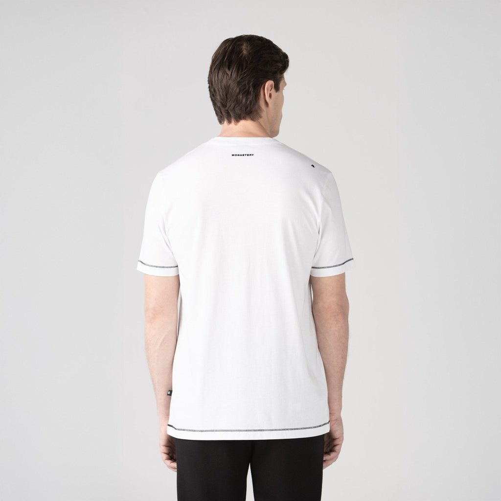 GRAVIT T - SHIRT MEN WHITE - Monastery | Tienda Oficial Colombia