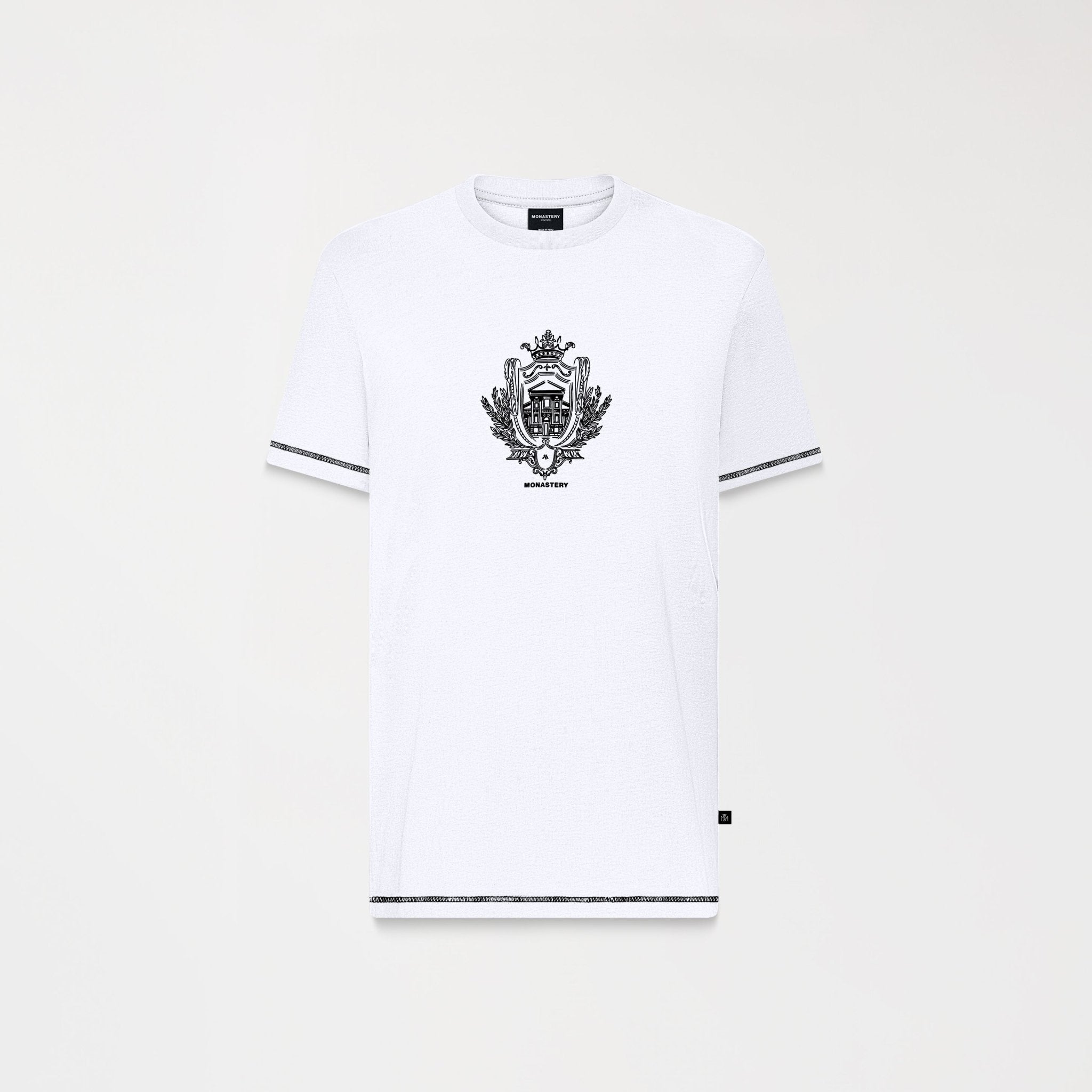 GRAVIT T - SHIRT MEN WHITE - Monastery | Tienda Oficial Colombia