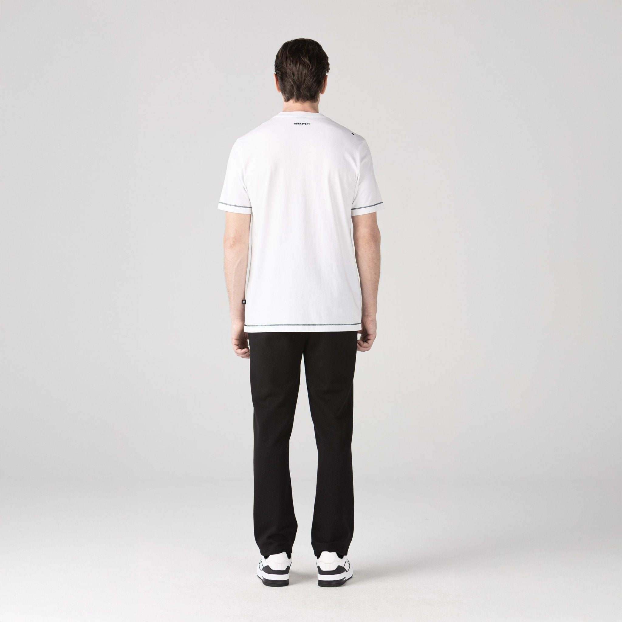 GRAVIT T - SHIRT MEN WHITE - Monastery | Tienda Oficial Colombia
