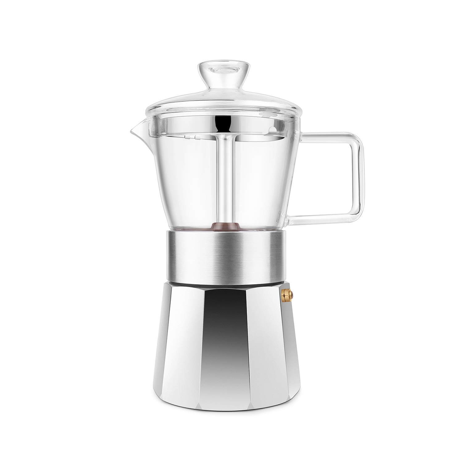 Greca En Cristal Espresso Moka