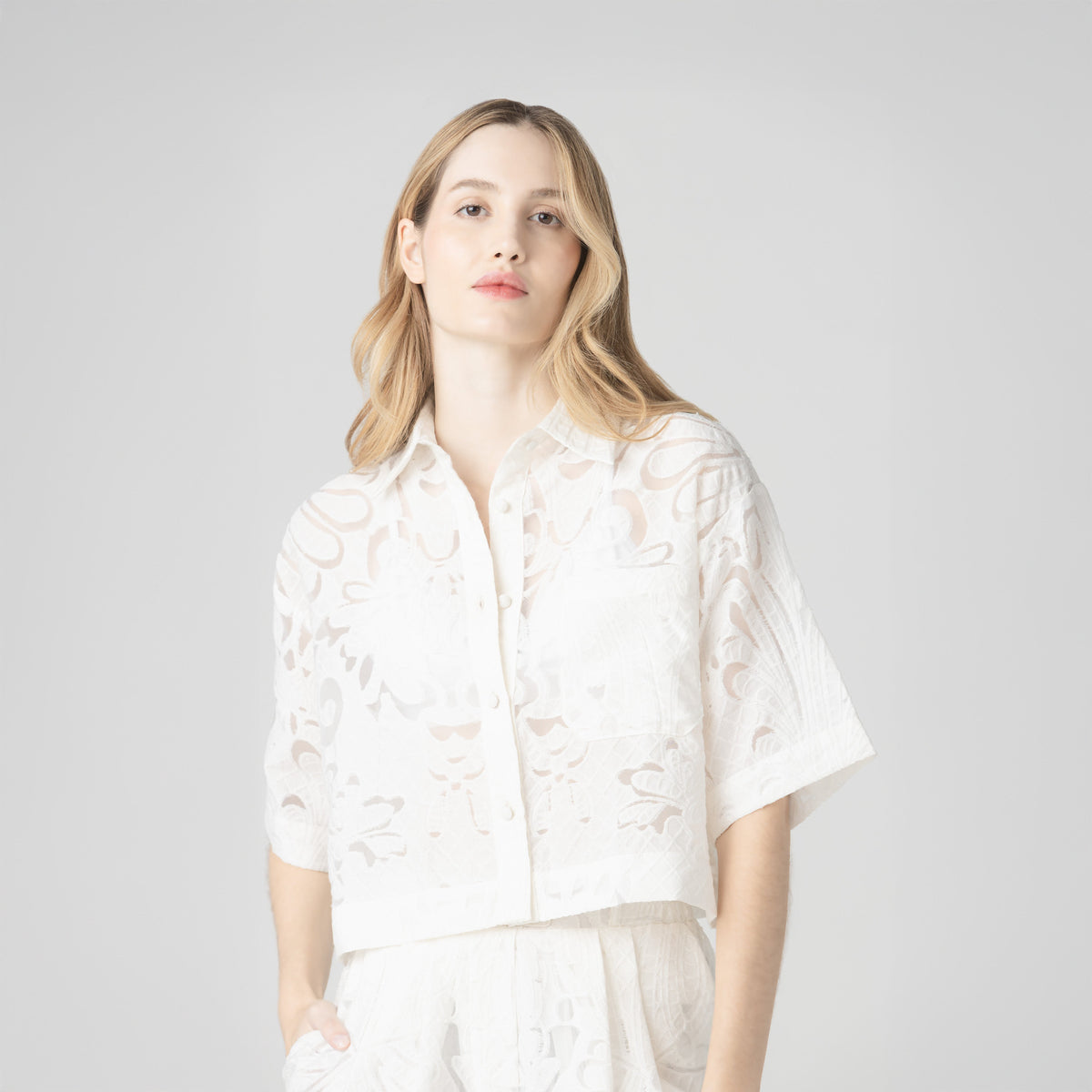 GRECK SHIRT WOMEN WHITE - Monastery | Tienda Oficial Colombia