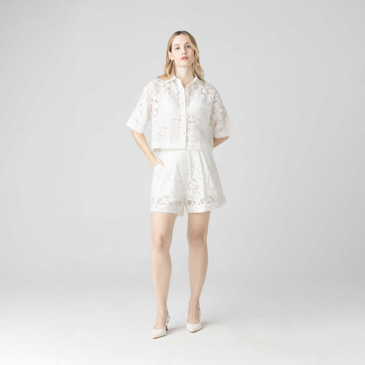 GRECK SHIRT WOMEN WHITE - Monastery | Tienda Oficial Colombia