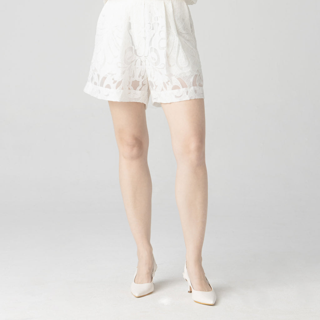 GRECK SHORT WOMEN WHITE - Monastery | Tienda Oficial Colombia