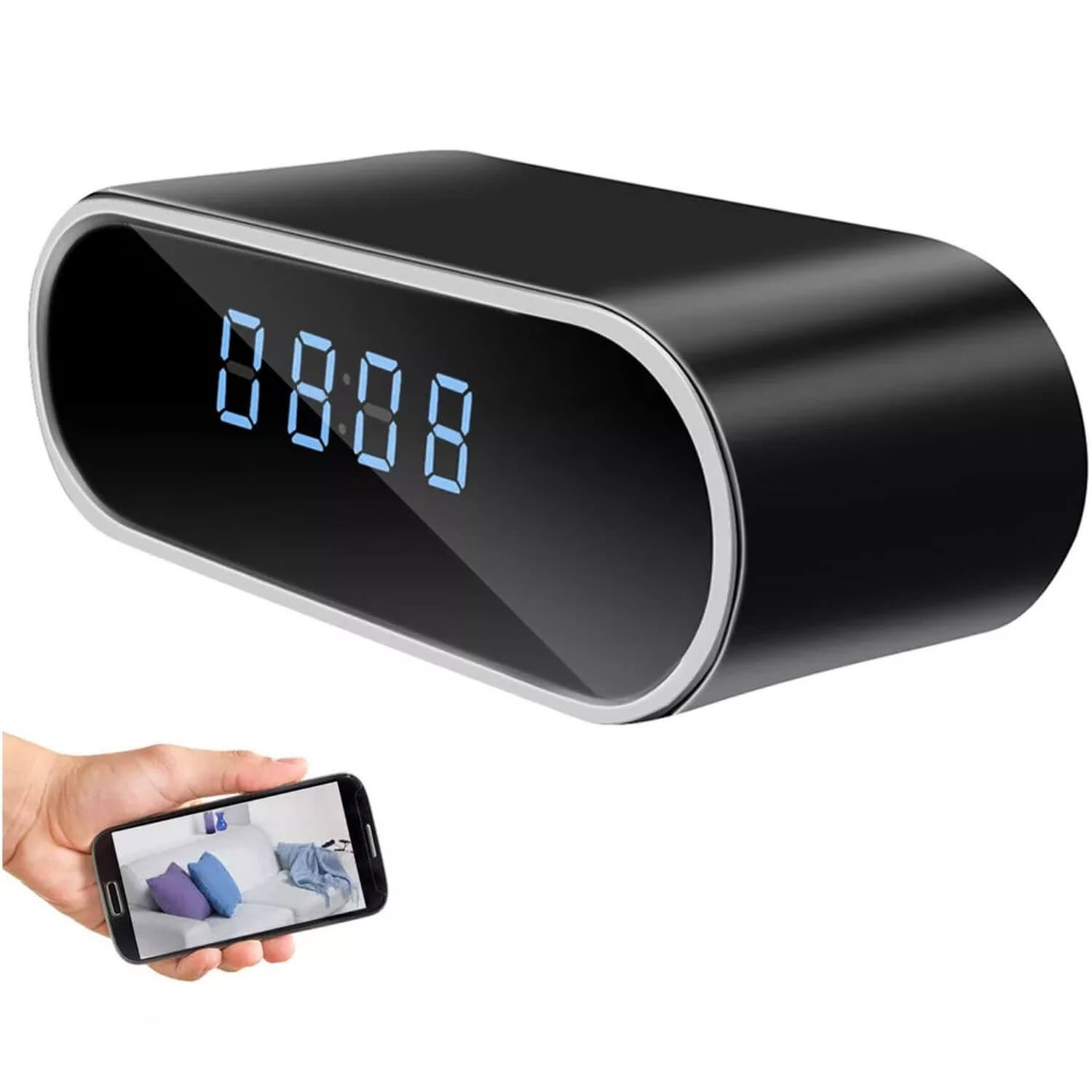 Reloj Despertador WiFi Cámara