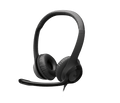 HEADSET LOGITECH H390 CLEARCHAT COMFORT USB BLACK