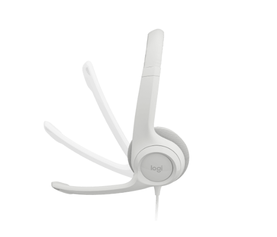 HEADSET LOGITECH H390 SAMR USB OFF WHITE