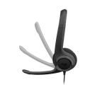 HEADSET LOGITECH H390 CLEARCHAT COMFORT USB BLACK