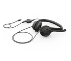 HEADSET LOGITECH H390 CLEARCHAT COMFORT USB BLACK