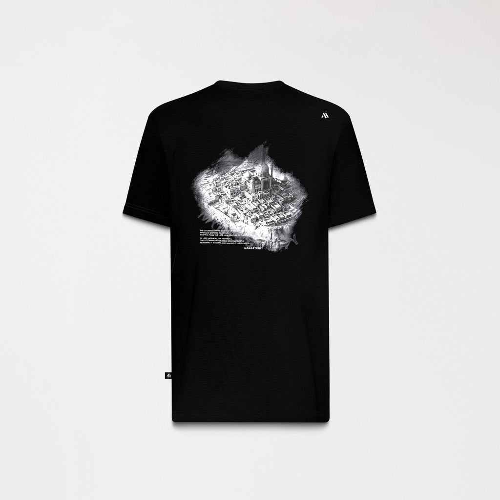 HADRIAN T - SHIRT MEN BLACK - Monastery | Tienda Oficial Colombia