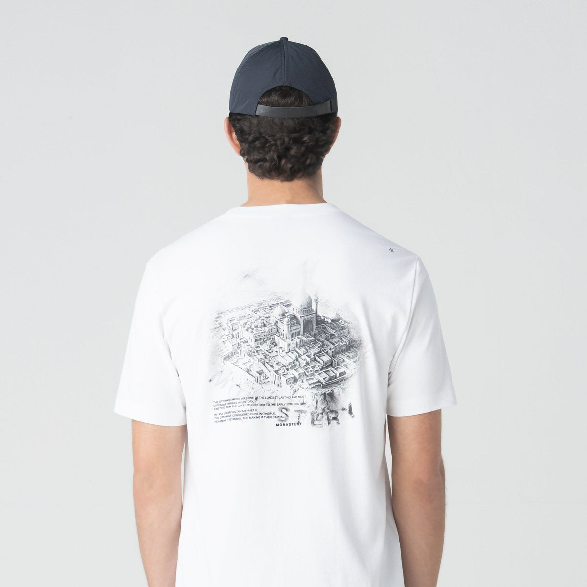 HADRIAN T - SHIRT MEN WHITE - Monastery | Tienda Oficial Colombia