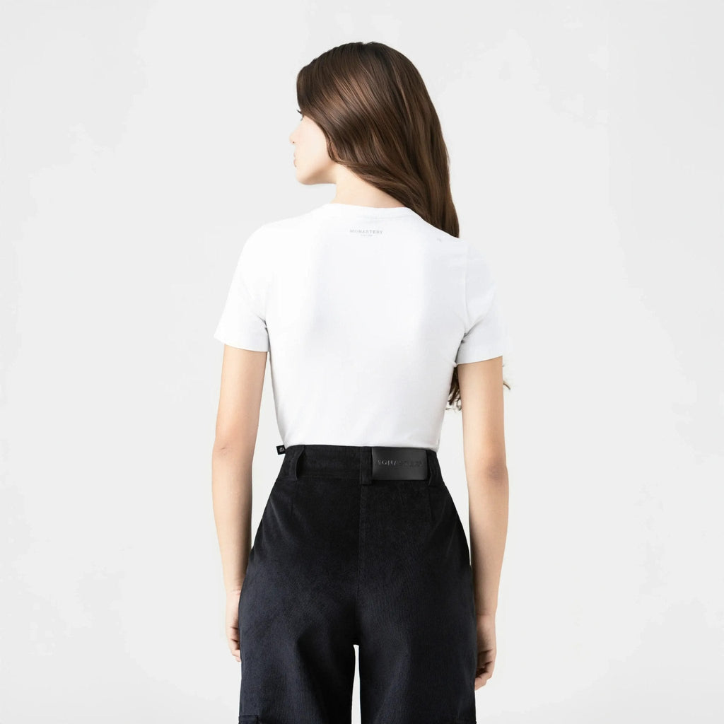HALI T - SHIRT WOMEN WHITE - Monastery | Tienda Oficial Colombia
