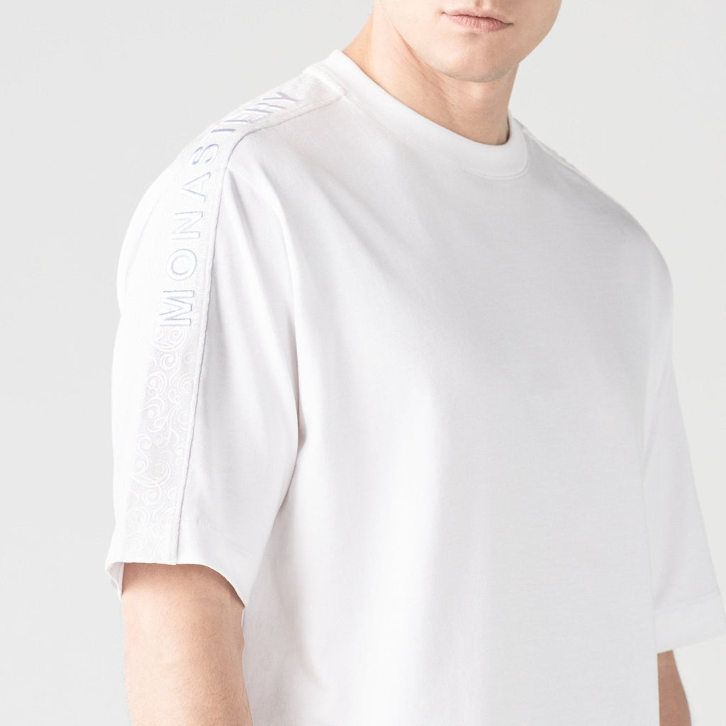 HAN T-SHIRT OVERSIZED MEN WHITE - Monastery | Tienda Oficial Colombia