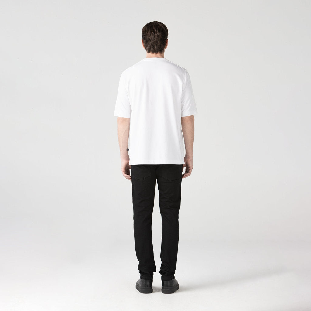 HAN T-SHIRT OVERSIZED MEN WHITE - Monastery | Tienda Oficial Colombia