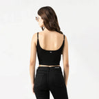 HARBOR KNITTED TOP WOMEN BLACK - Monastery | Tienda Oficial Colombia