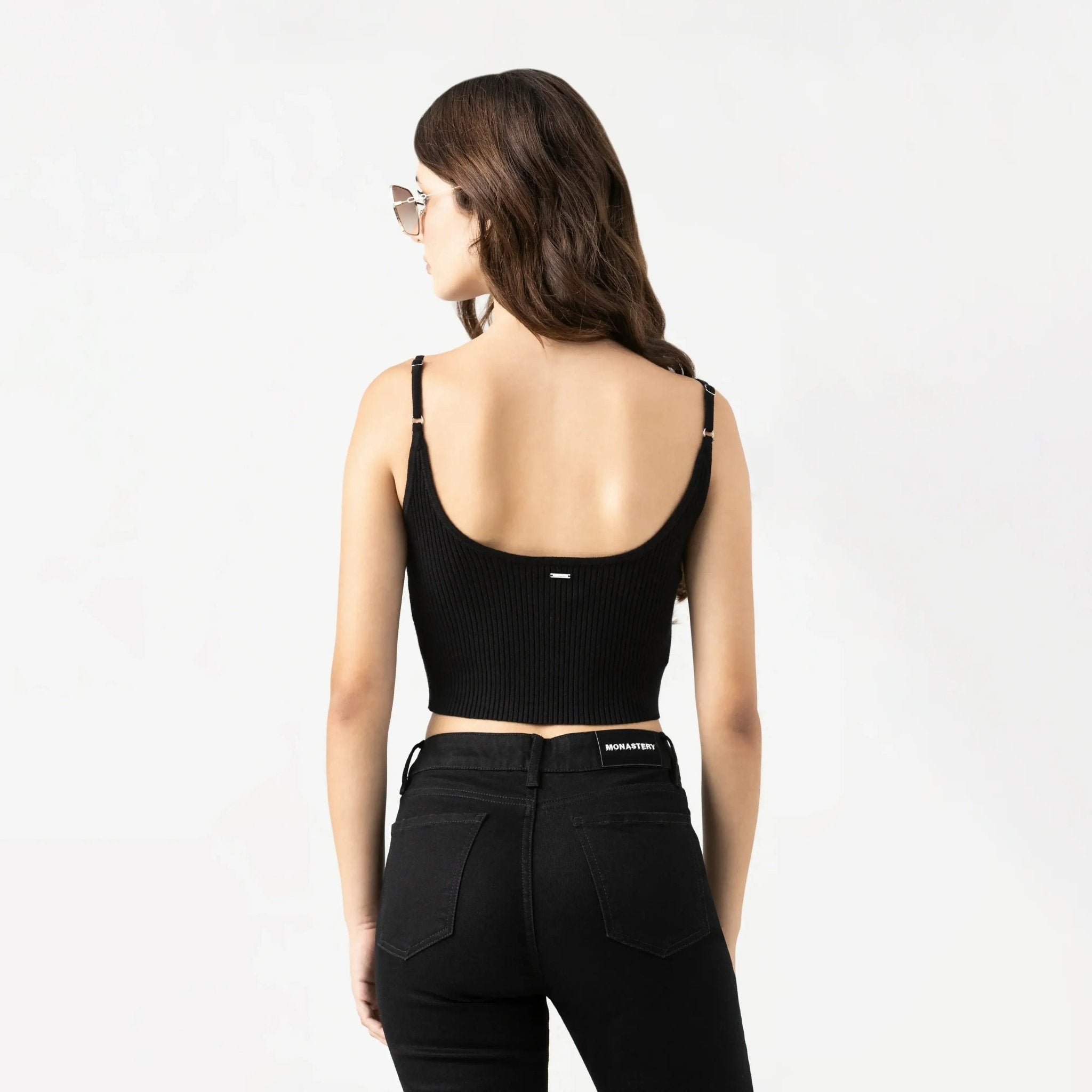 HARBOR KNITTED TOP WOMEN BLACK - Monastery | Tienda Oficial Colombia