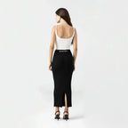 HARBOR KNITTED TOP WOMEN WHITE - Monastery | Tienda Oficial Colombia