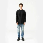HARVIN LONG SLEEVE MEN BLACK - Monastery | Tienda Oficial Colombia