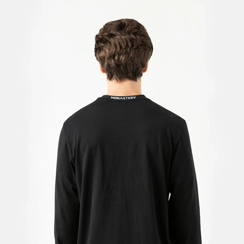 HARVIN LONG SLEEVE MEN BLACK - Monastery | Tienda Oficial Colombia