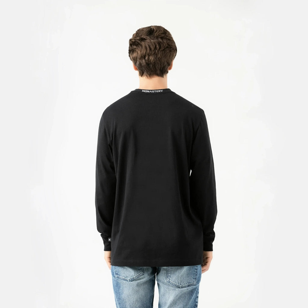 HARVIN LONG SLEEVE MEN BLACK - Monastery | Tienda Oficial Colombia