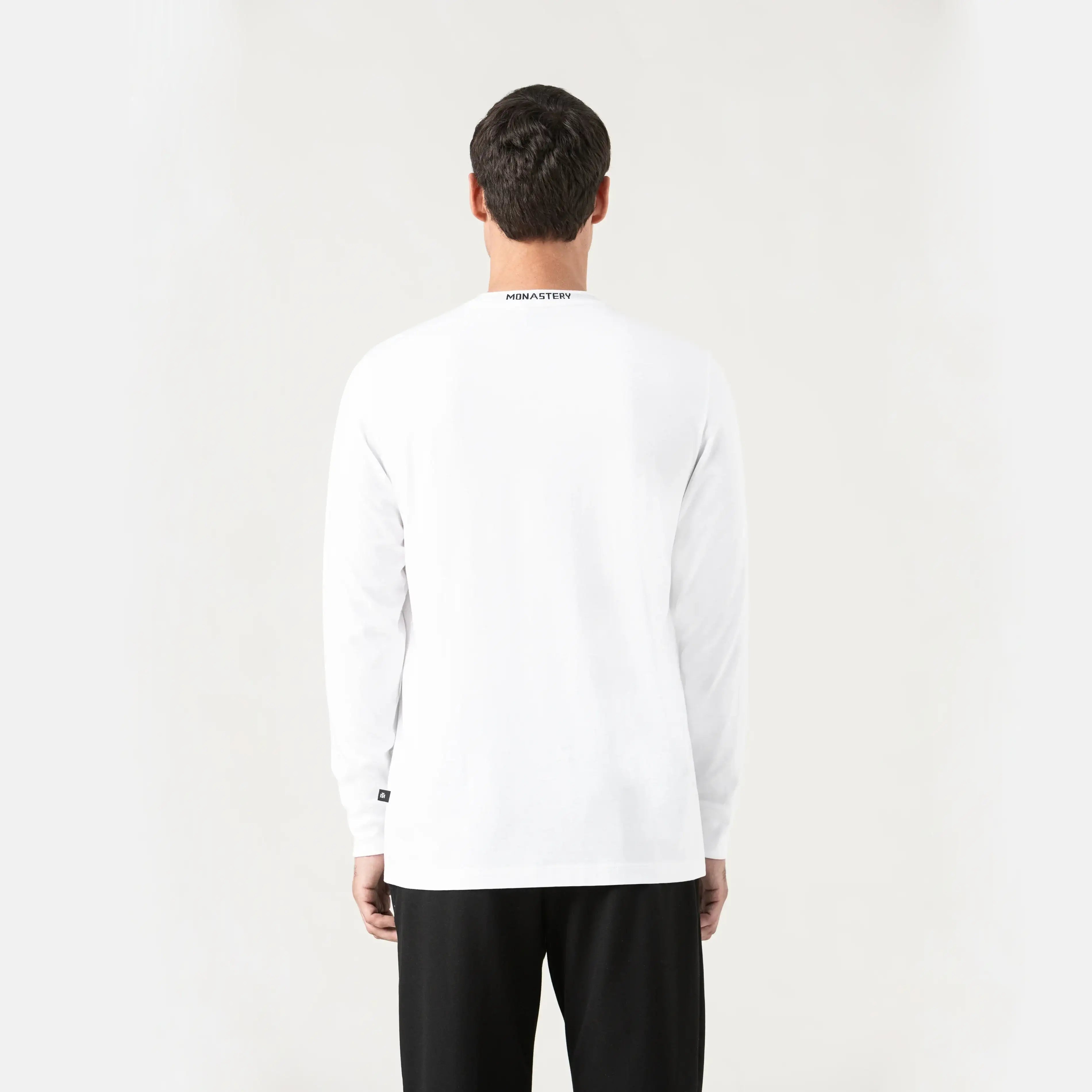 HARVIN LONG SLEEVE MEN WHITE - Monastery | Tienda Oficial Colombia