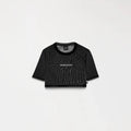HAZEL CROP TOP WOMEN BLACK - Monastery | Tienda Oficial Colombia