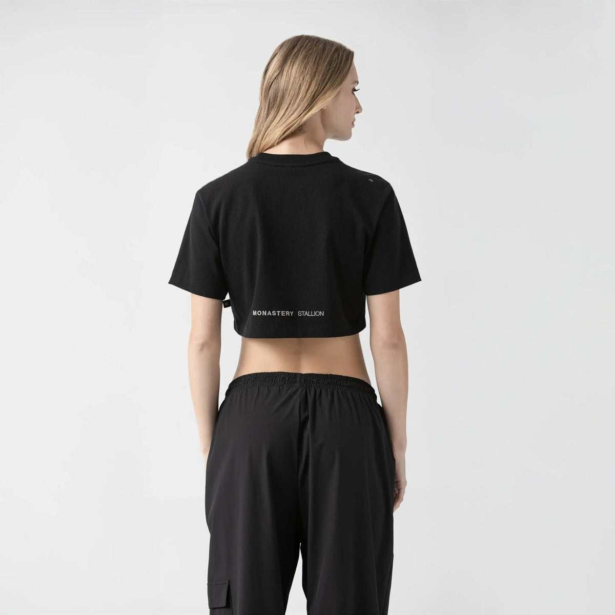 HAZEN CROP TOP WOMEN BLACK - Monastery | Tienda Oficial Colombia