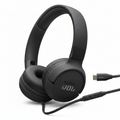 HEADPHONE JBL TUNE 520C WIRED OVEREAR USBC BLACK