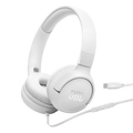 HEADPHONE JBL TUNE 520C WIRED OVEREAR USBC WHITE