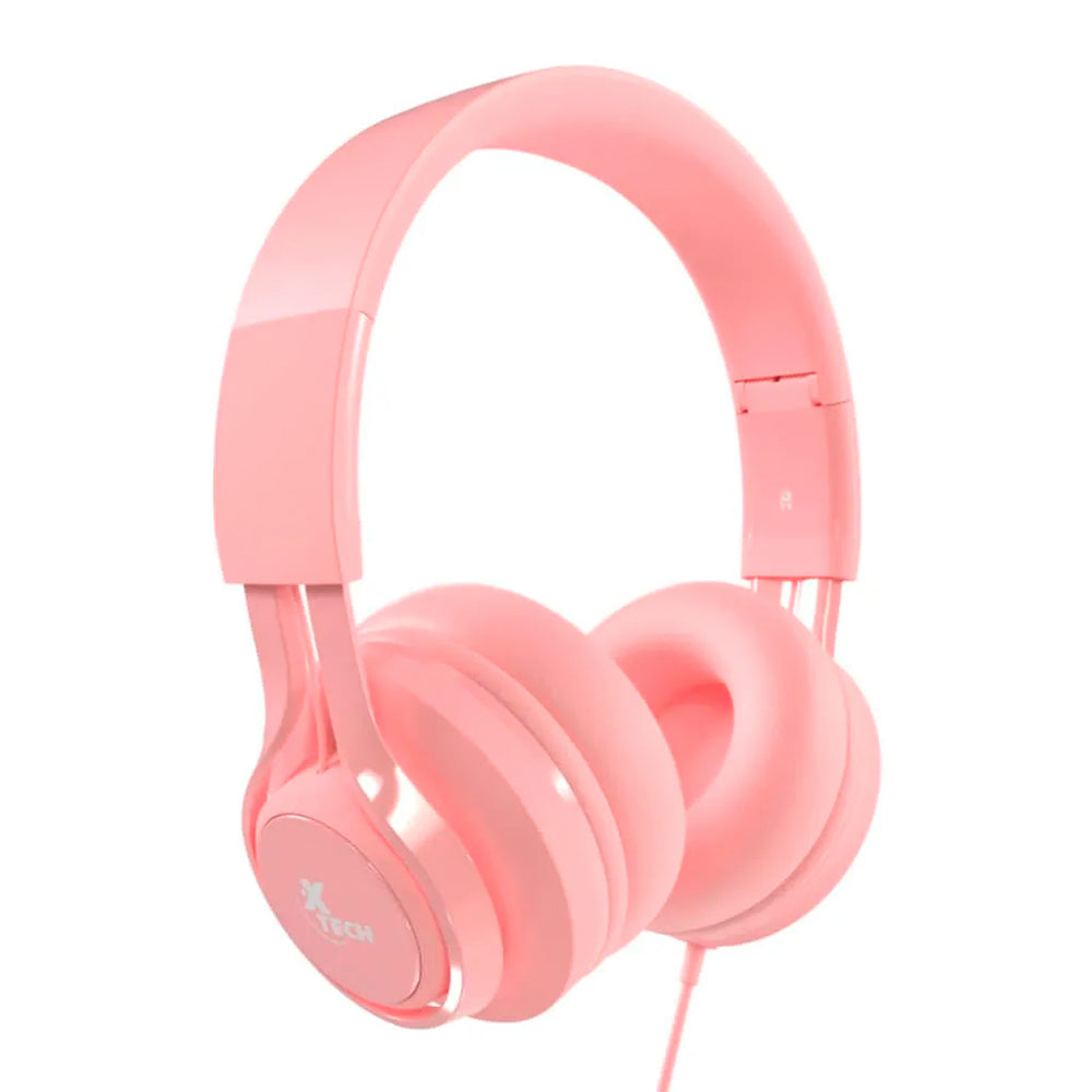 HEADPHONE XTECH CUTIE WIRED PINK