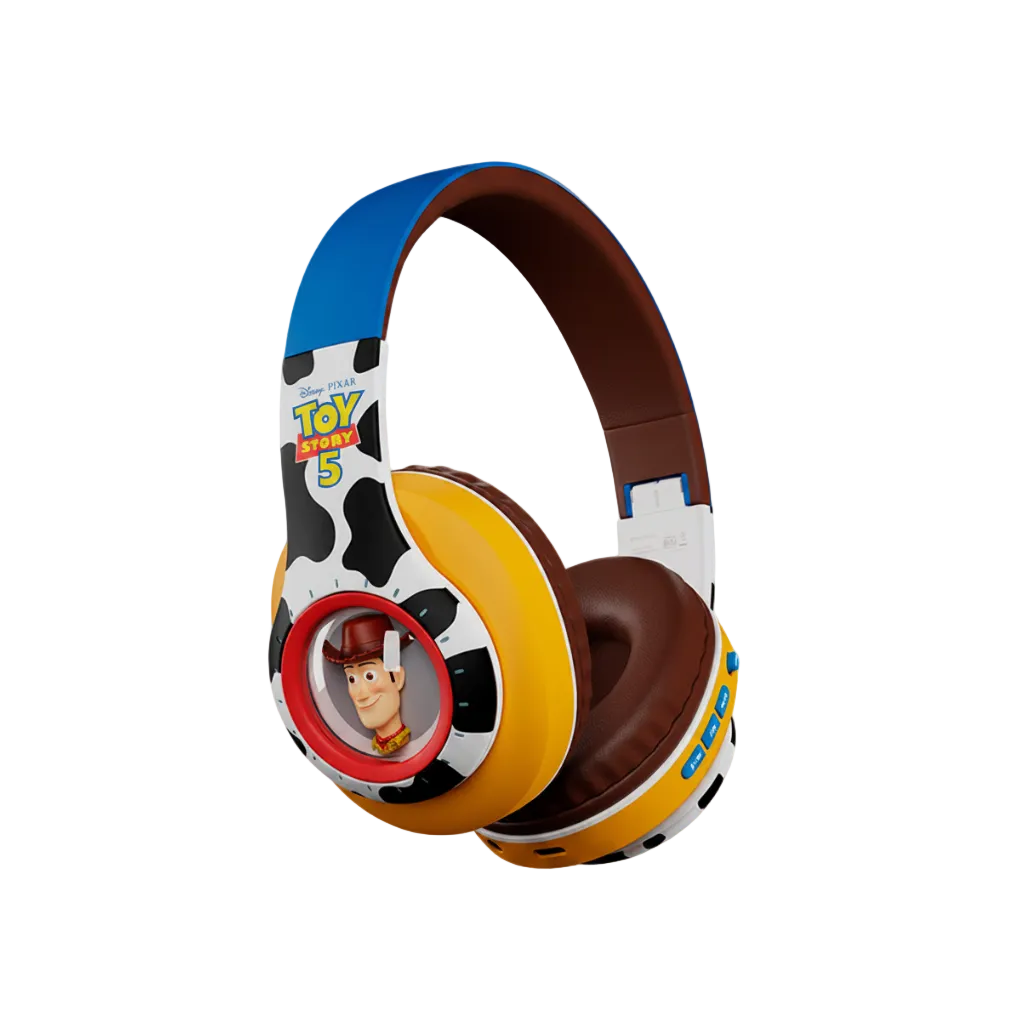 HEADPHONE XTECH DISNEY TOY STORY WIRELESS BRPWNYELLOW