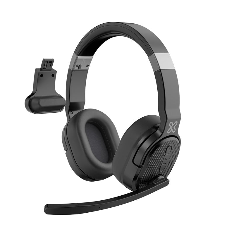HEADSET KLIPX DUOVOX MONOSTEREO 2IN1 WIRELESS BLACK