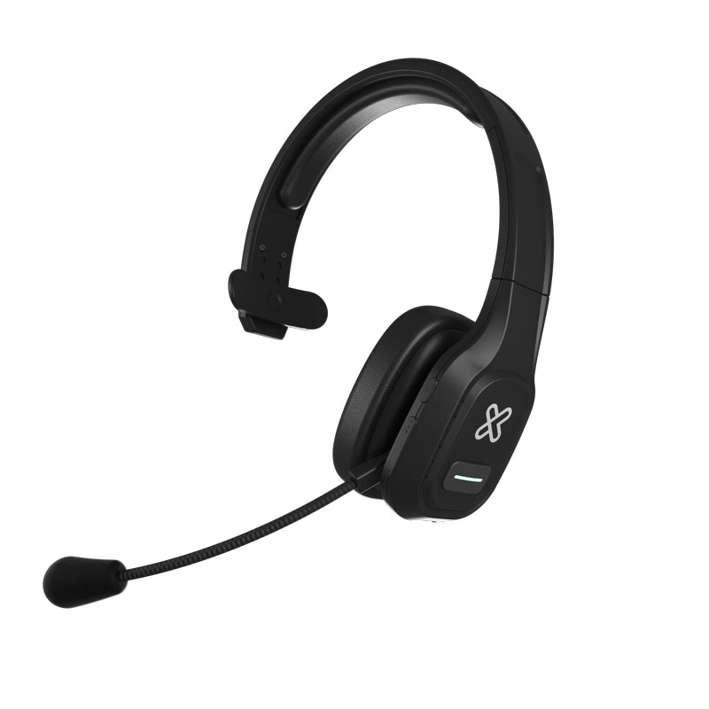 HEADSET KLIPX VOXCOM MONOAURAL WIRELESS BLACK